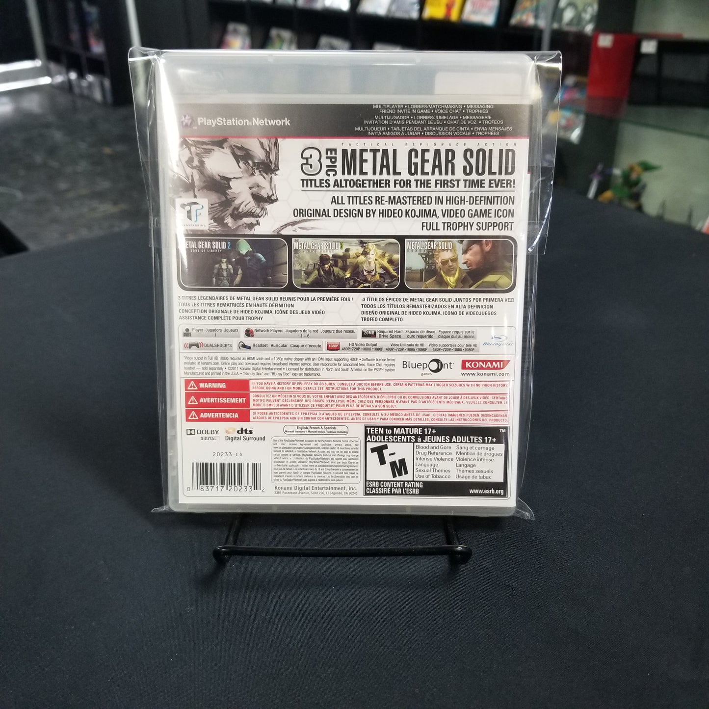 Metal Gear Solid HD Collection (Complete)