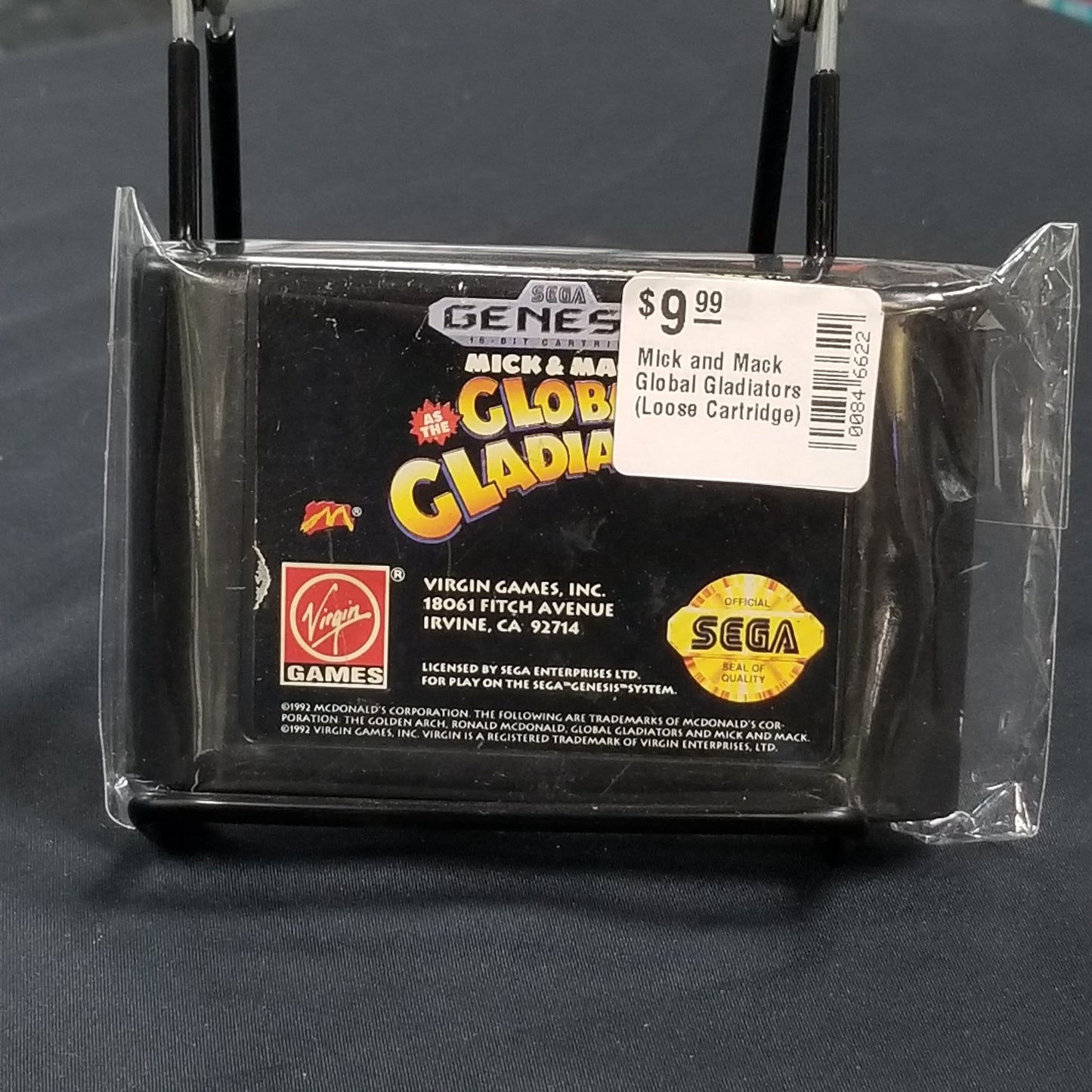 Mick and Mack Global Gladiators (Loose Cartridge)