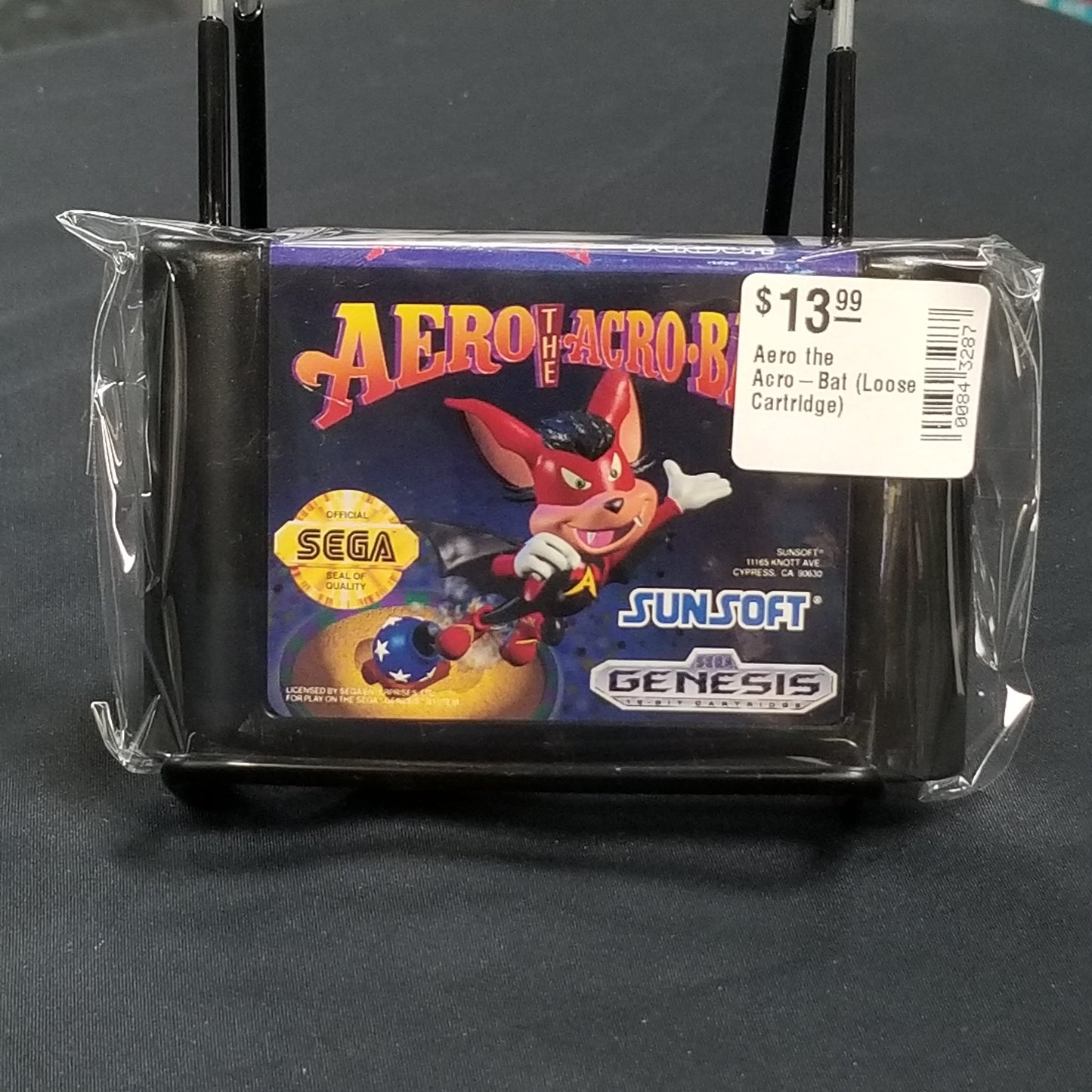 Aero the Acro-Bat (Loose Cartridge)