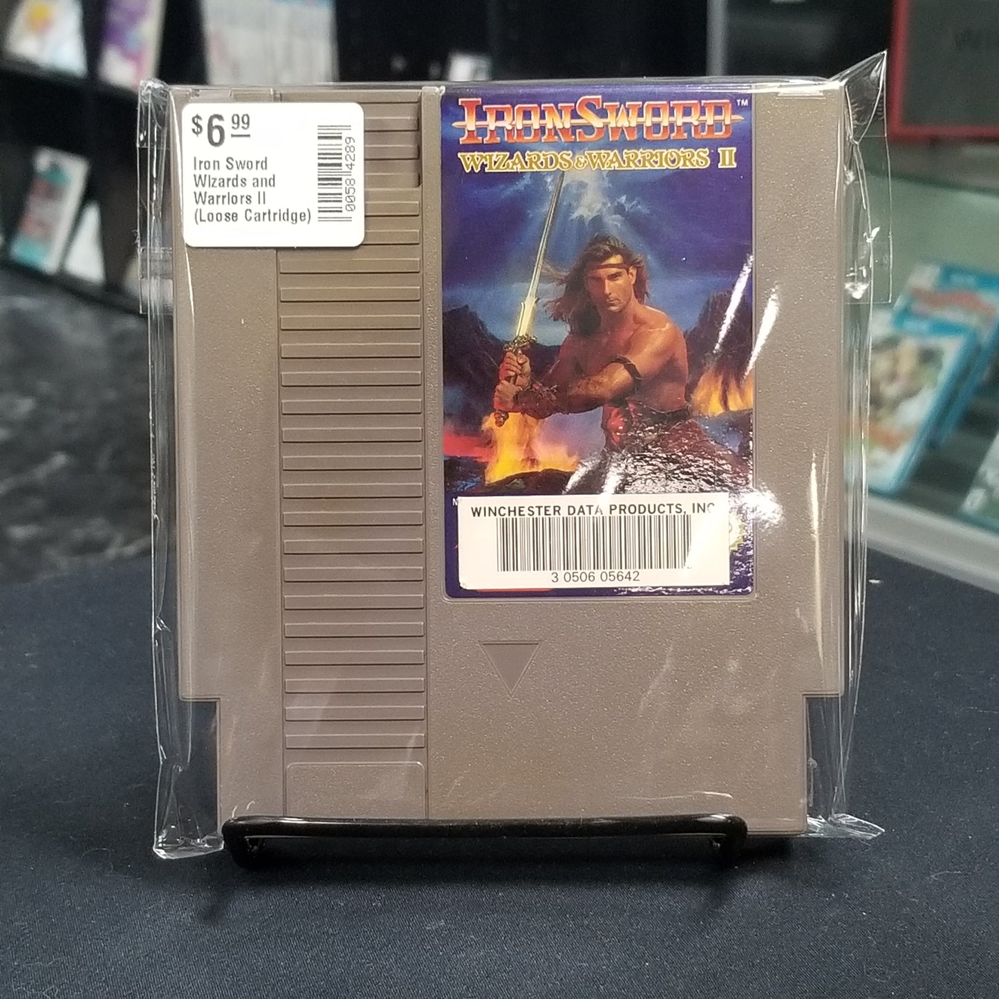 Iron Sword Wizards and Warriors II (Loose Cartridge)