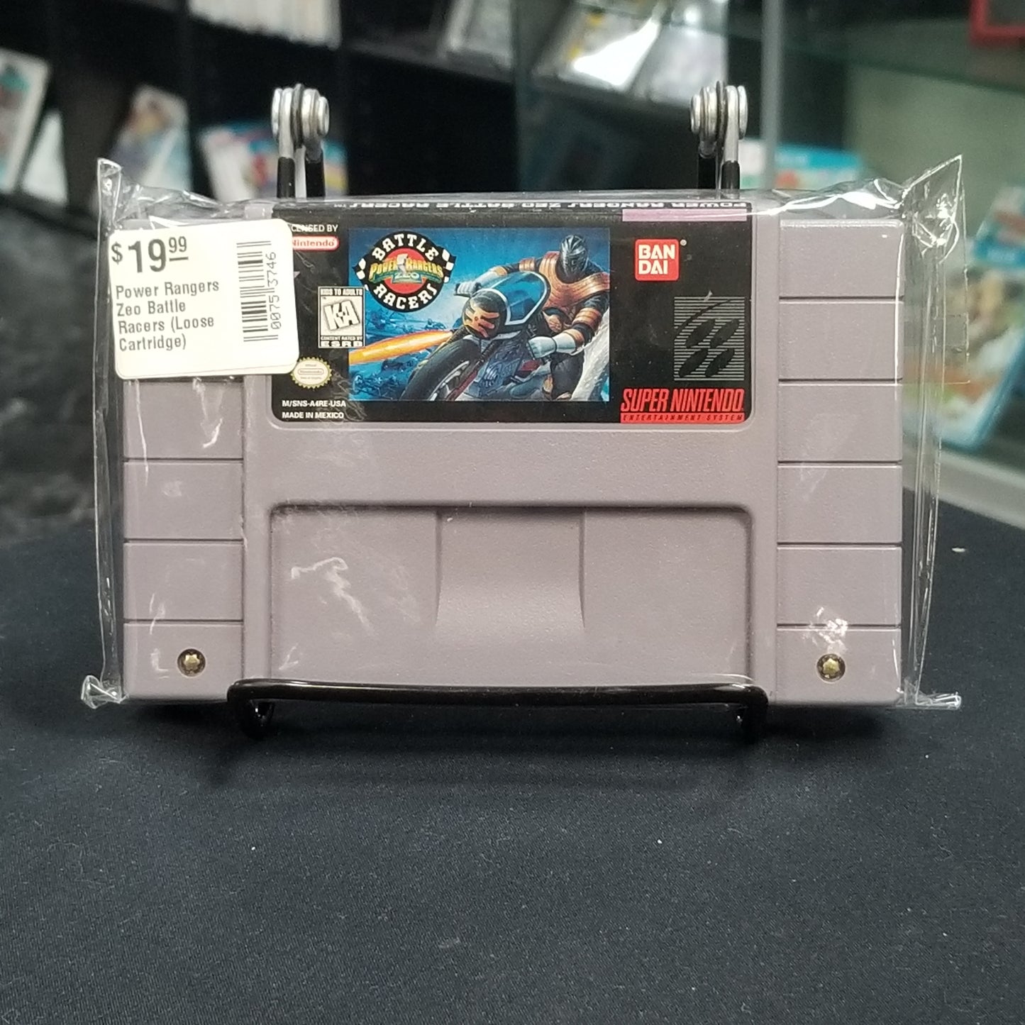 Power Rangers Zeo Battle Racers (Loose Cartridge)