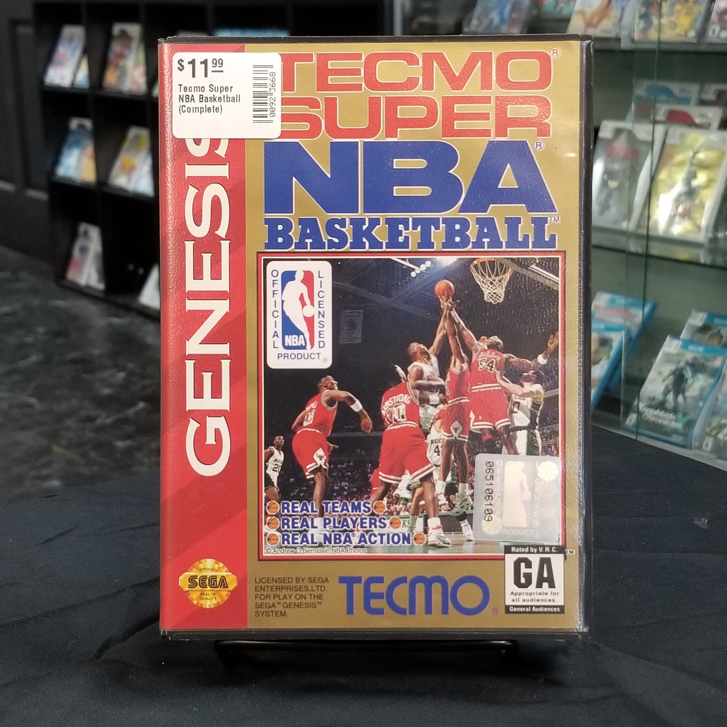 Tecmo Super NBA Basketball (Complete)