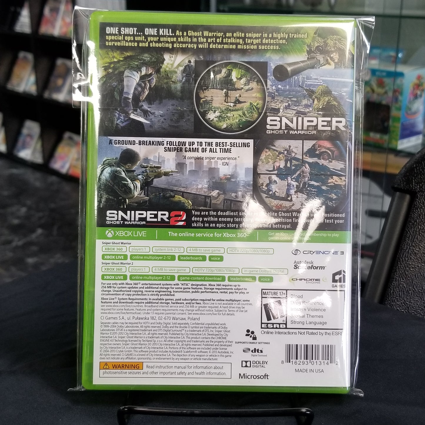 Sniper Ghost Warrior Double Pack (Complete)