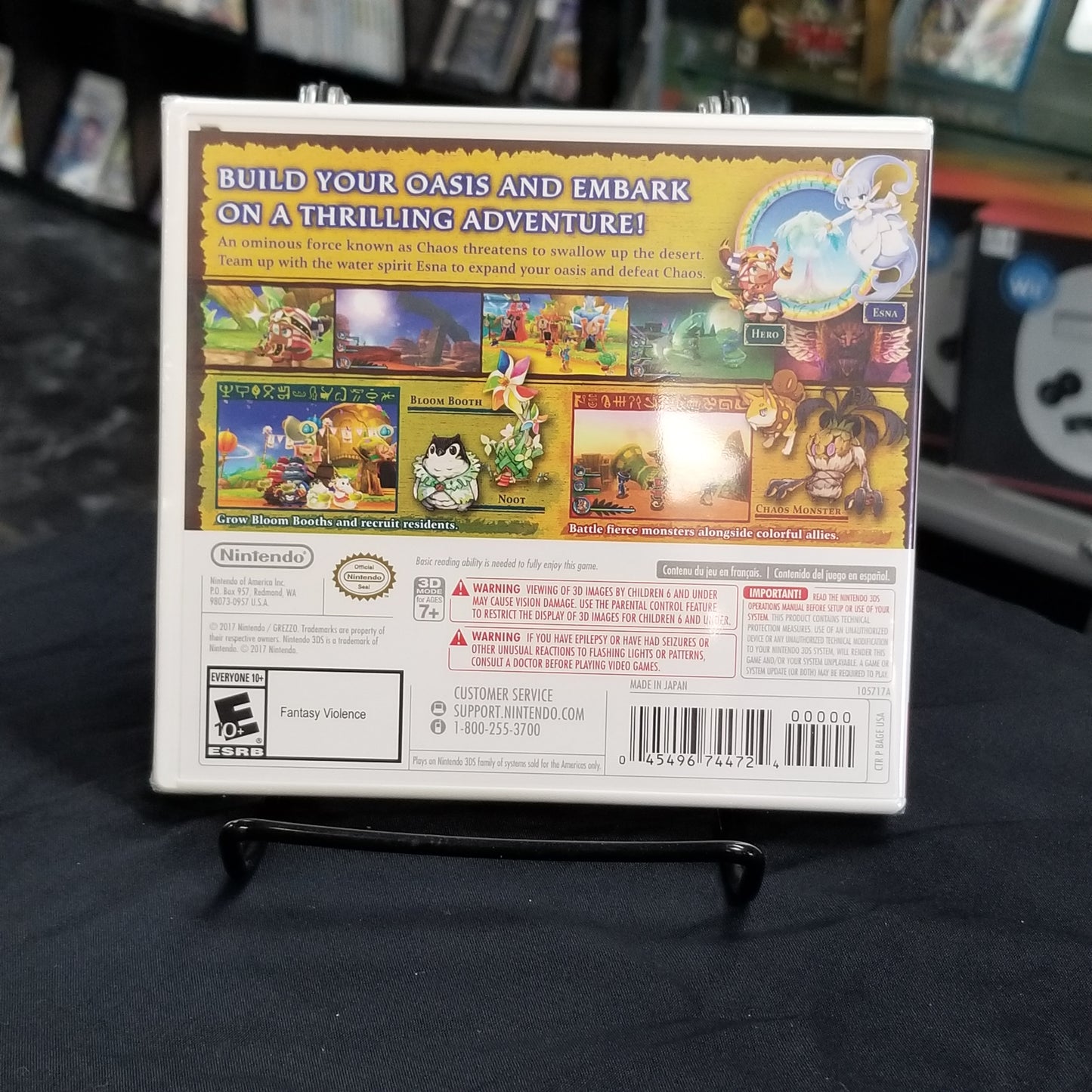 Ever Oasis (Brand New - Sealed)