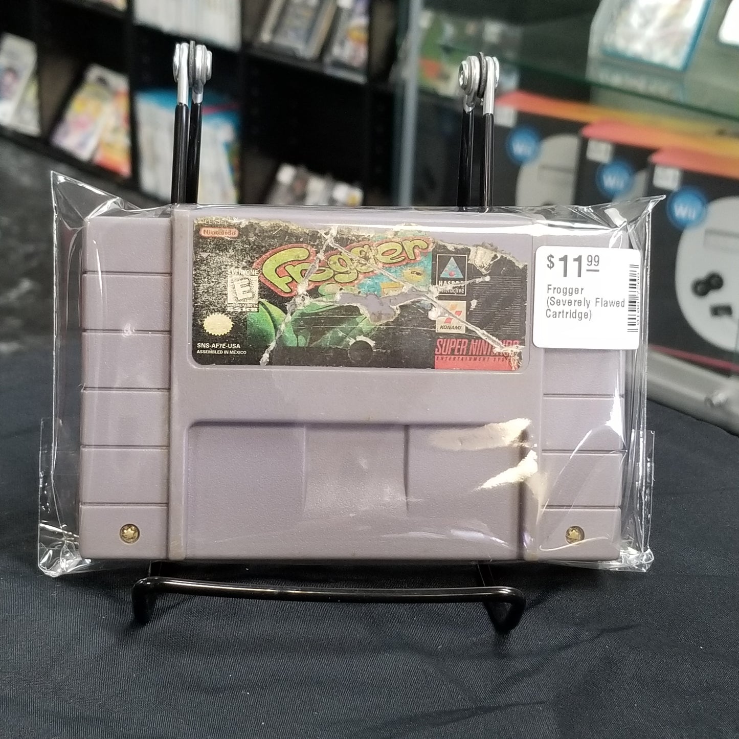 Frogger (Severely Flawed Cartridge)