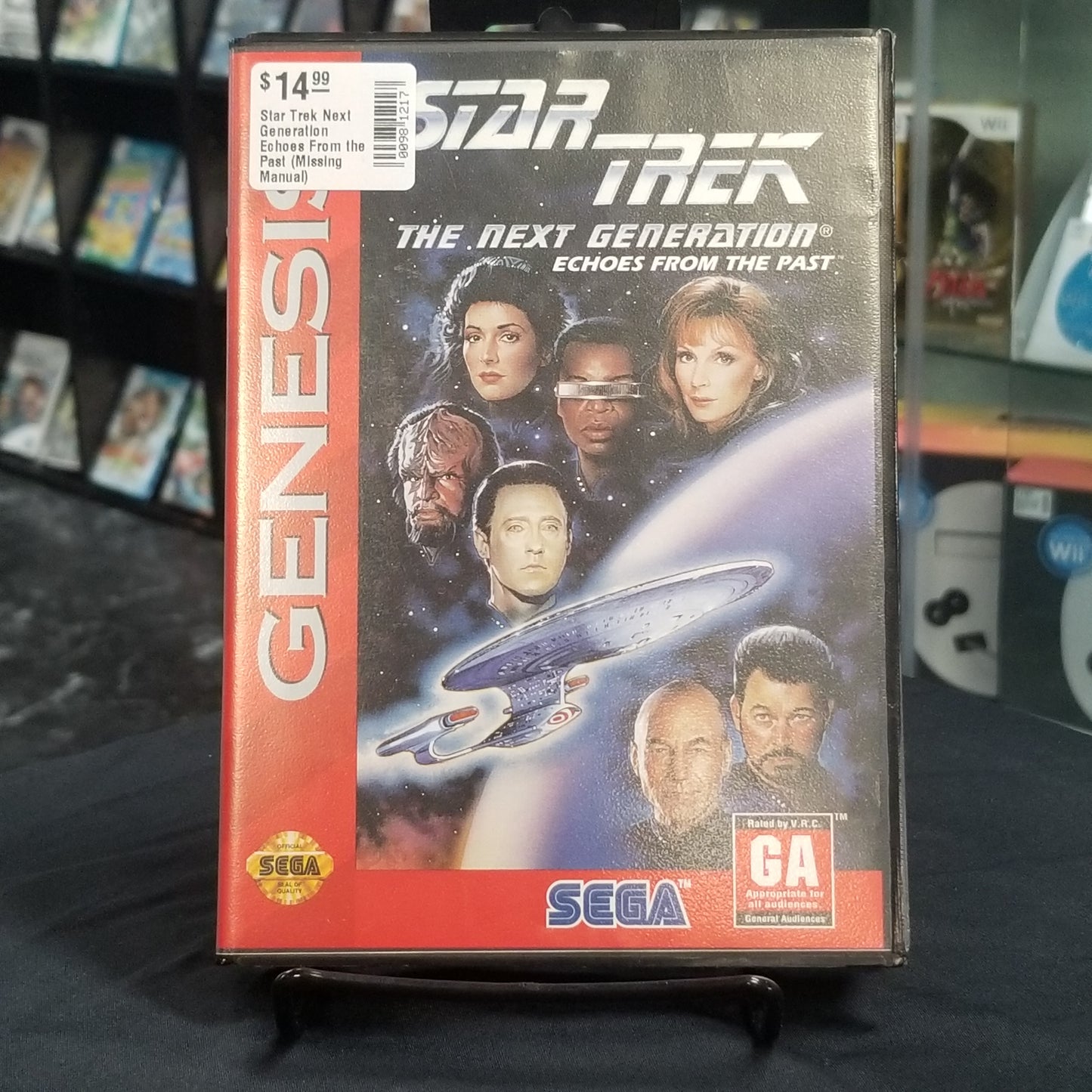 Star Trek Next Generation Echoes From the Past (Missing Manual)