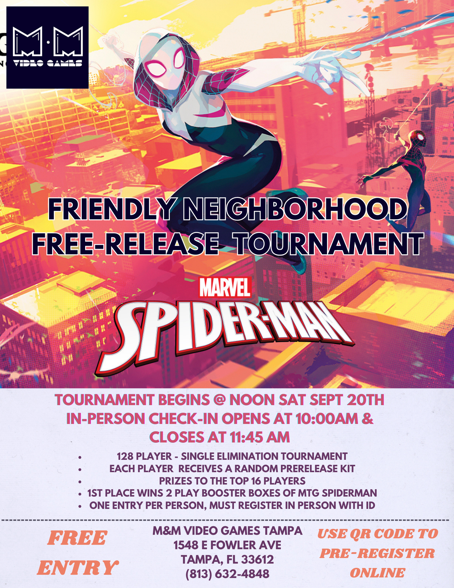 MTG Spiderman - Friendly Neighborhood FREE-Release