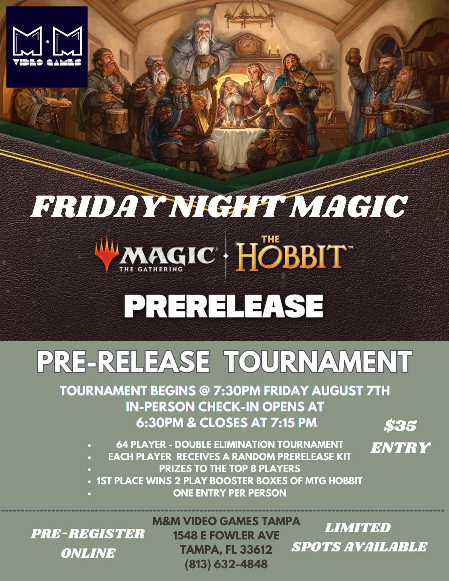 MTG The Hobbit: Pre-Release Event - Tampa