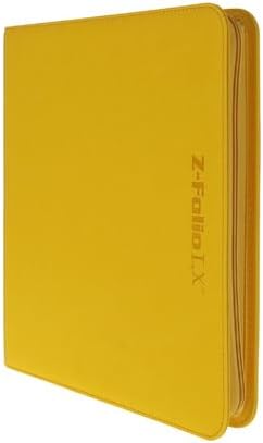 Z-Folio LX 12 Pocket Binder: Yellow (New)