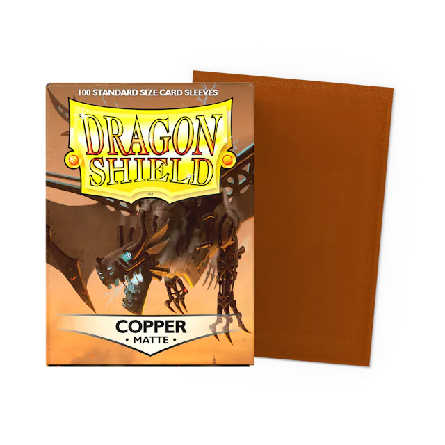 Dragon Shield Sleeves: Standard- Matte Copper (100 ct.)
