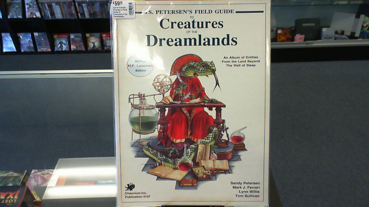 Call of Cthulhu- Petersen's Field Guide to Creatures of the Dreamlands- Chaosium