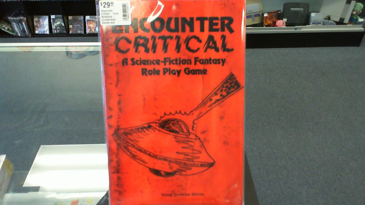 Encounter Critical- Core Rulebook- Cumberland Games and Diversions