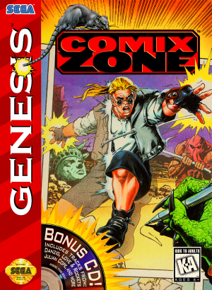 Comix Zone (Loose Cartridge)