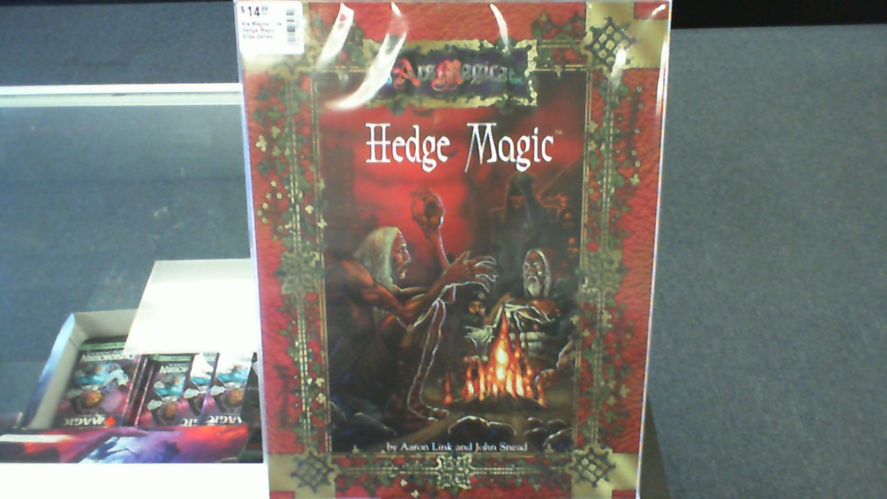 Ars Magica- 4e Hedge Magic- Atlas Games