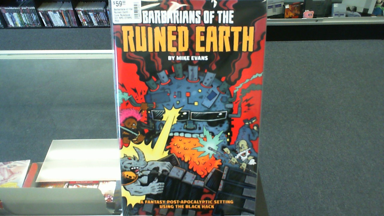 Barbarians of the Ruined Earth- Core Rulebook- DIY RPG DTRPG POD