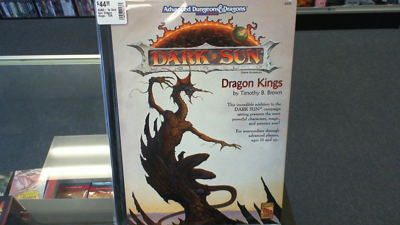 AD&D- 2e Dark Sun: Dragon Kings- TSR