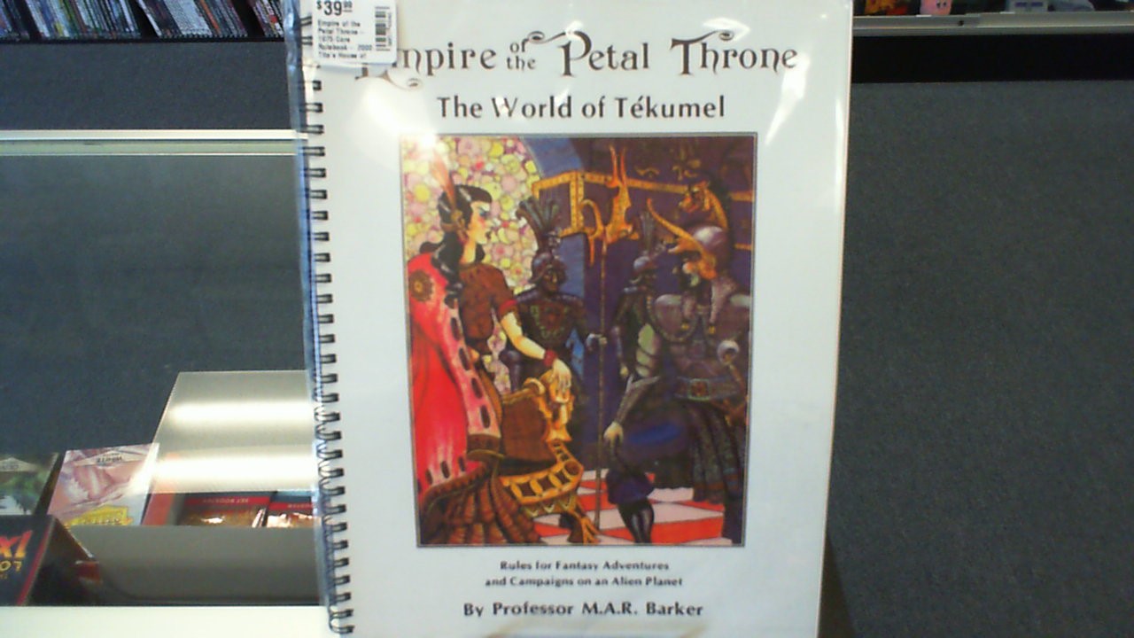 Empire of the Petal Throne- 1975 Core Rulebook- 2000 Tita's House of Games Reprint