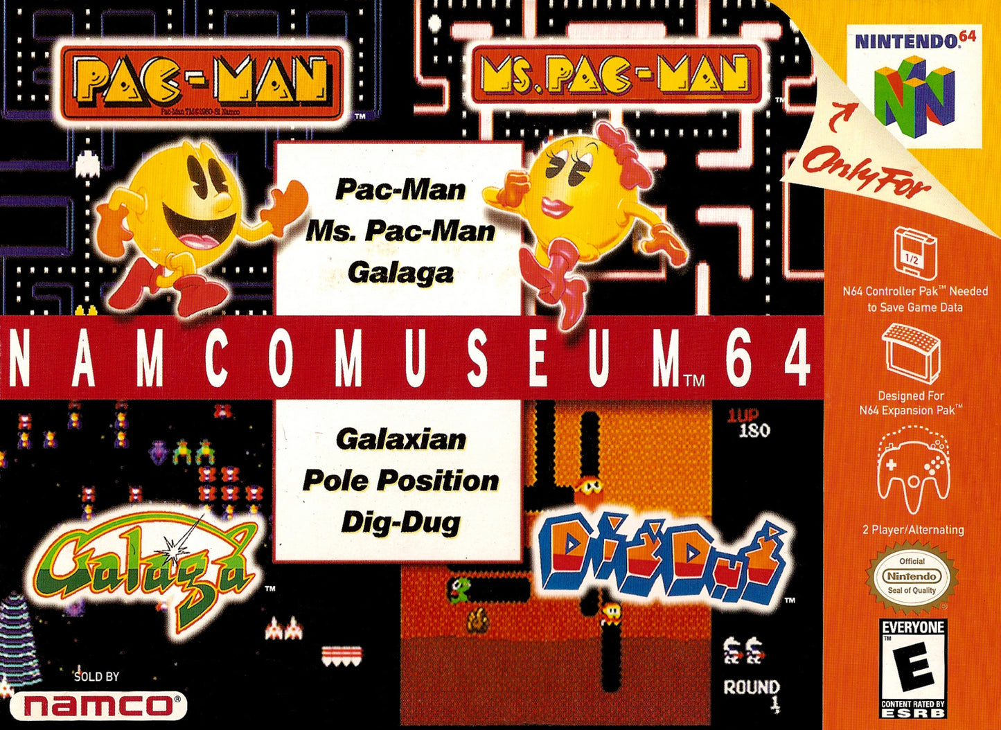 Namco Museum (Loose Cartridge)