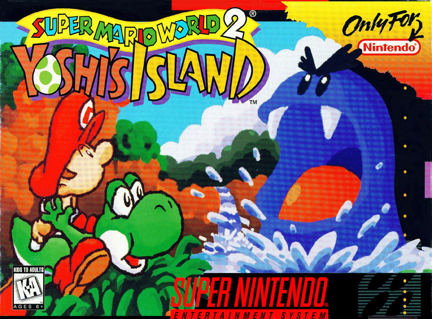 Super Mario World 2 Yoshi's Island (Loose Cartridge)