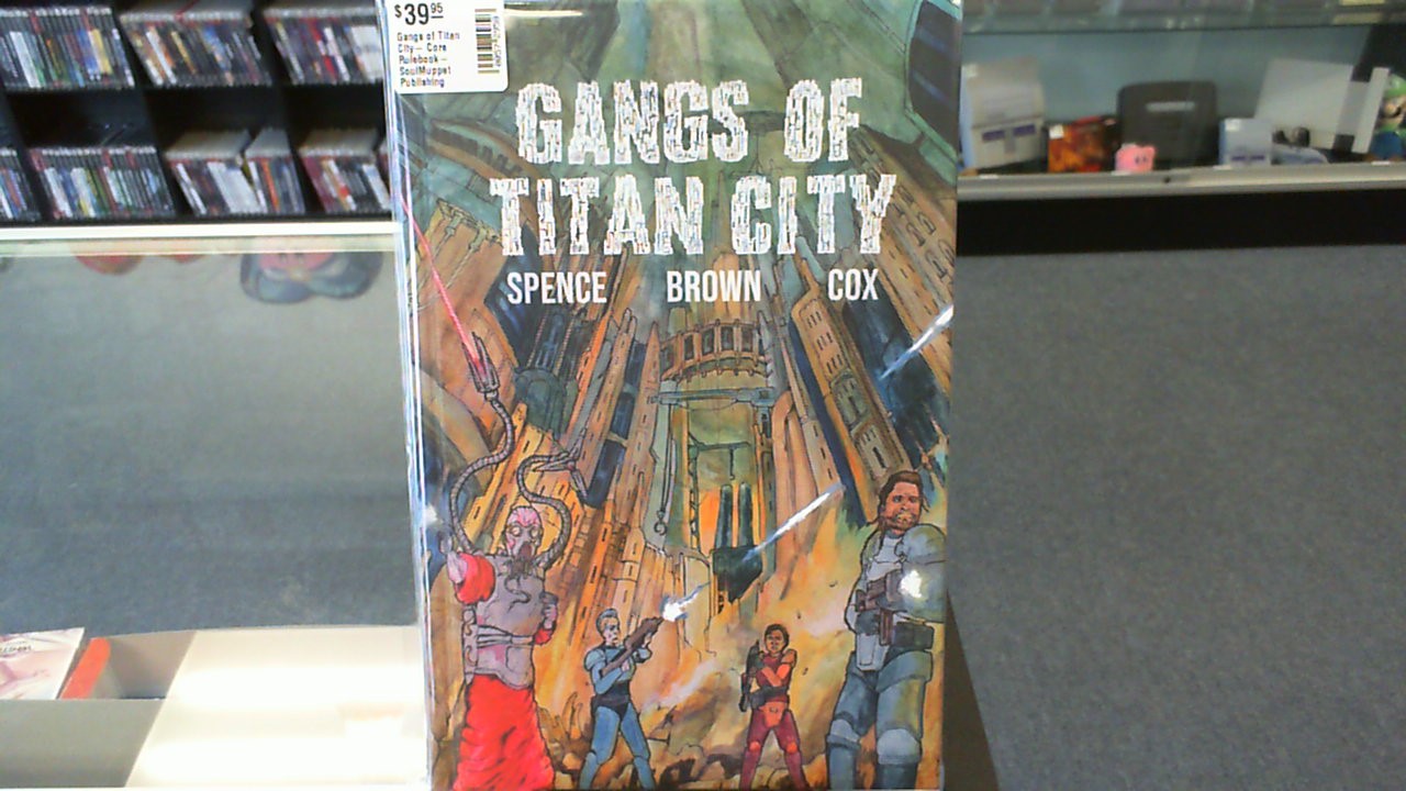 Gangs of Titan City- Core Rulebook- SoulMuppet Publishing