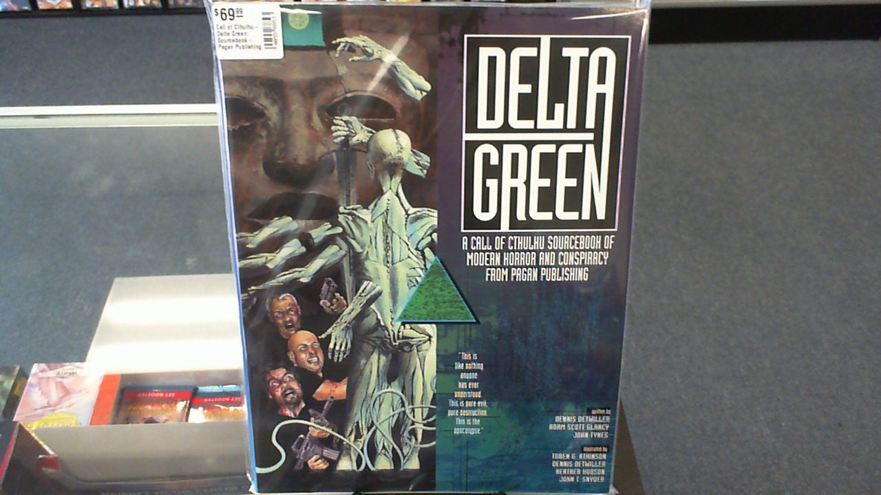 Call of Cthulhu- Delta Green: Sourcebook- Pagan Publishing