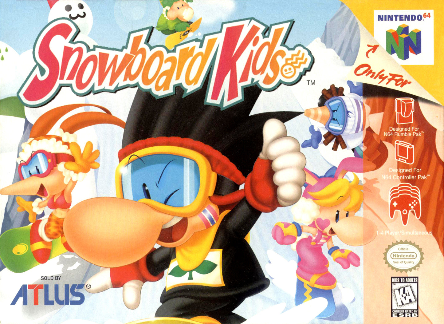 Snowboard Kids (Loose Cartridge)