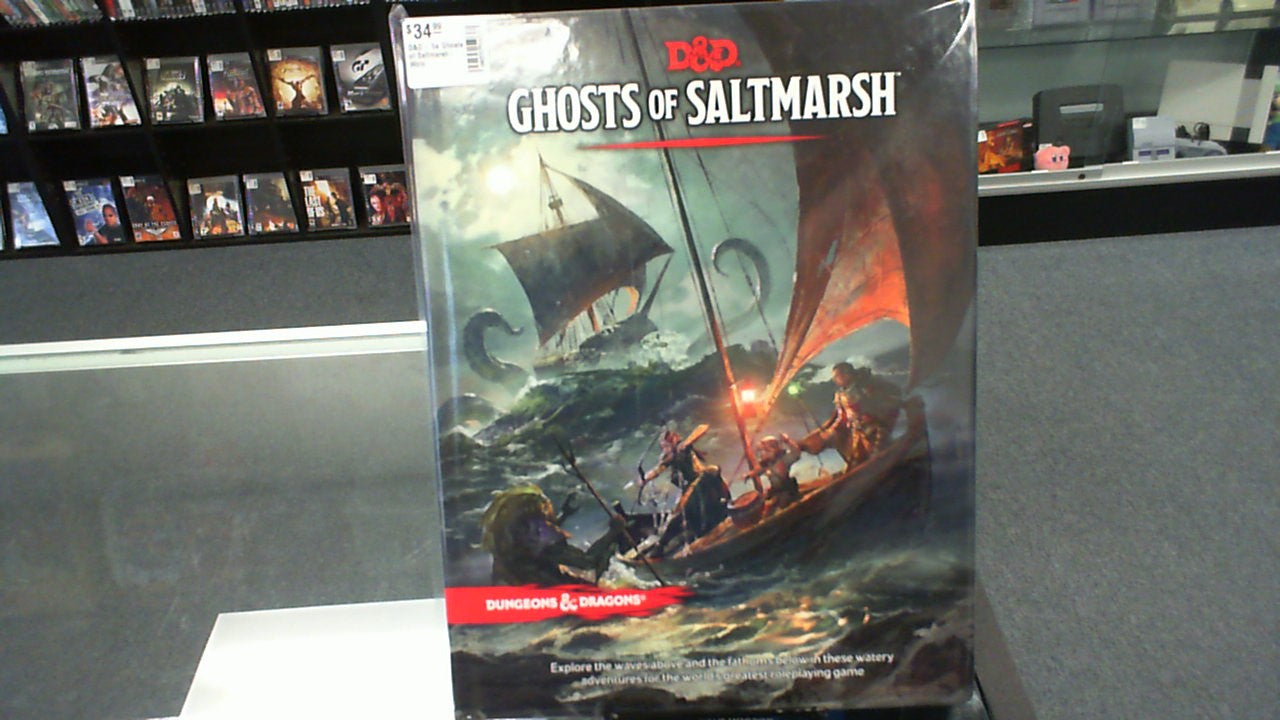 D&D- 5e Ghosts of Saltmarsh- Wotc