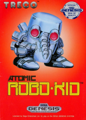 Atomic Robo-Kid (Cosmetically Flawed Cartridge)