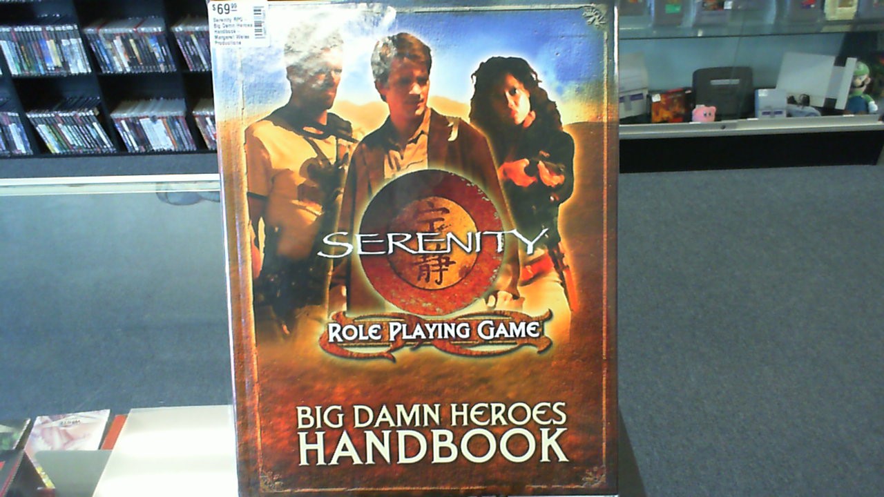 Serenity RPG- Big Damn Heroes Handbook- Margaret Weiss Productions