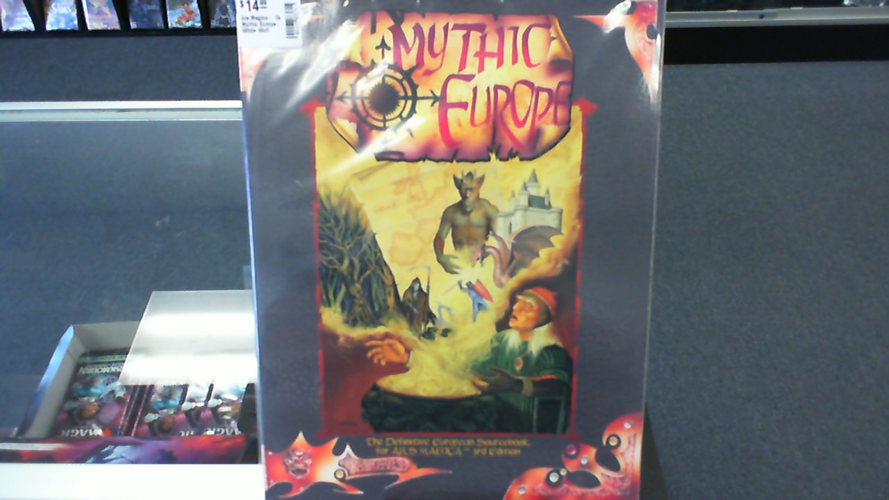 Ars Magica- 3e Mythic Europe- White Wolf