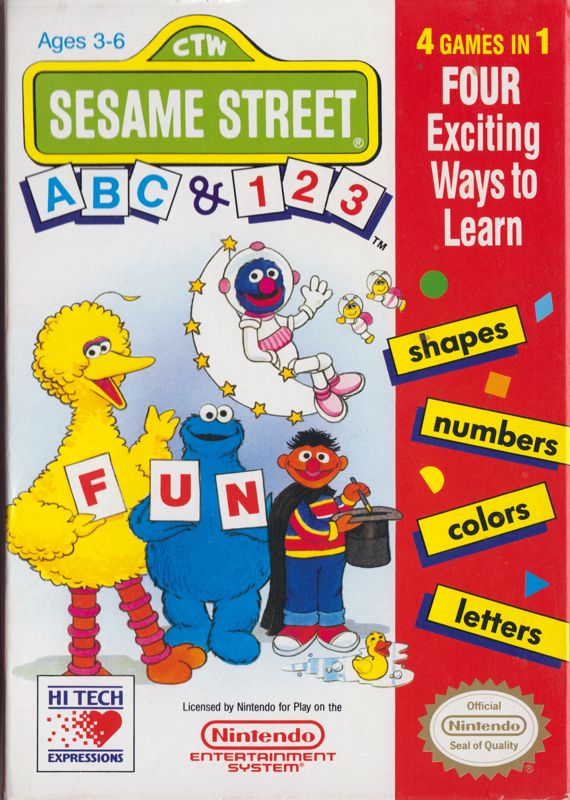 Sesame Street ABC and 123 (Loose Cartridge)
