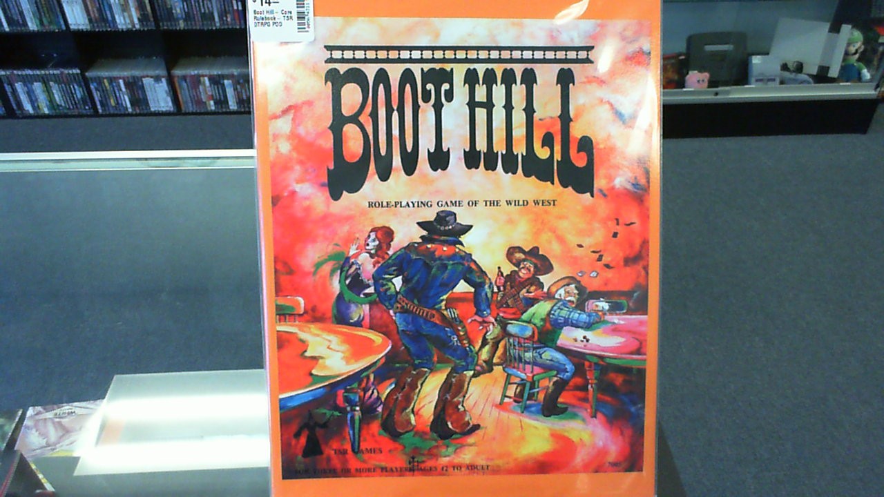 Boot Hill- Core Rulebook- TSR DTRPG POD