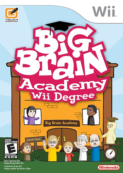 Big Brain Academy Wii Degree (Complete)