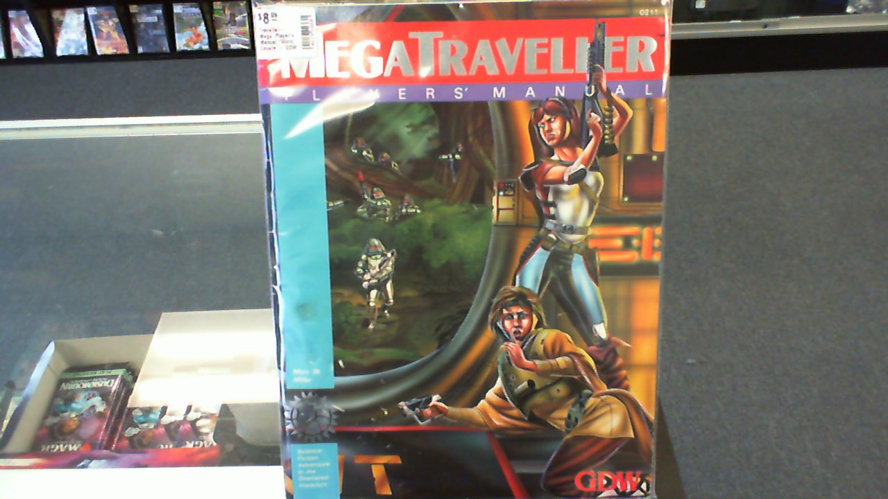 Traveller- Mega: Player's Manual *Worn Covers*- GDW