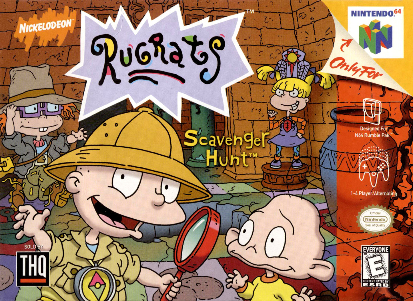 Rugrats Scavenger Hunt (Loose Cartridge)