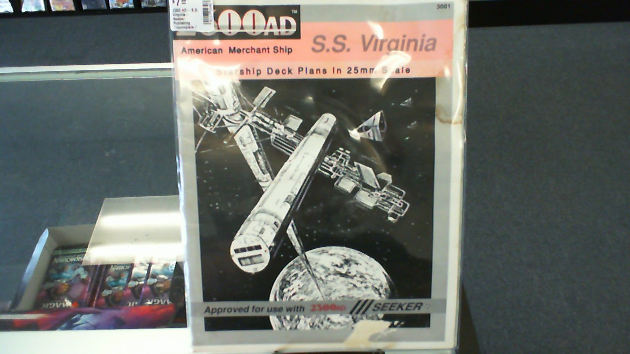 2300 AD- S.S. Virginia- Seeker Publishing *Incomplete / Water Damaged*