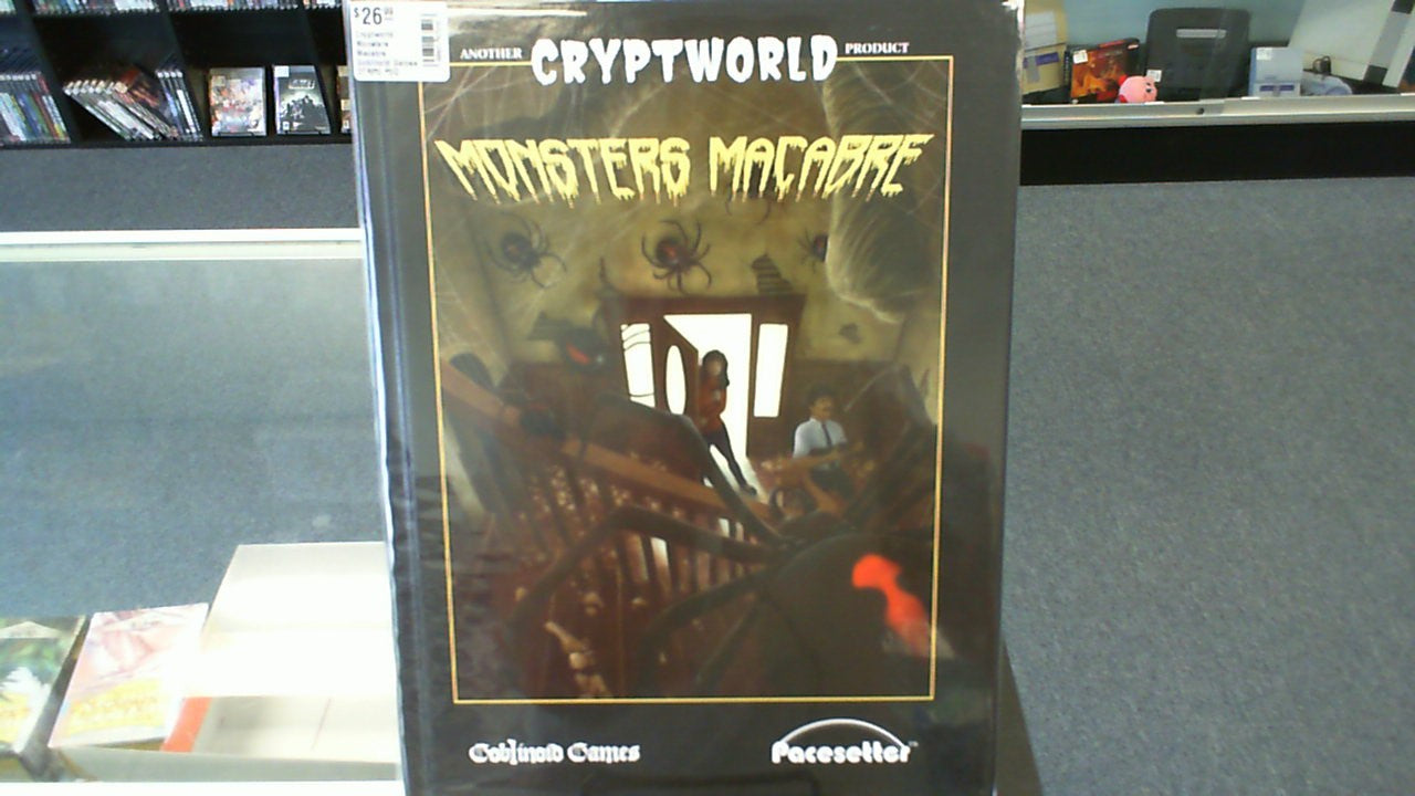 Cryptworld- Monsters Macabre- Goblinoid Games DTRPG POD
