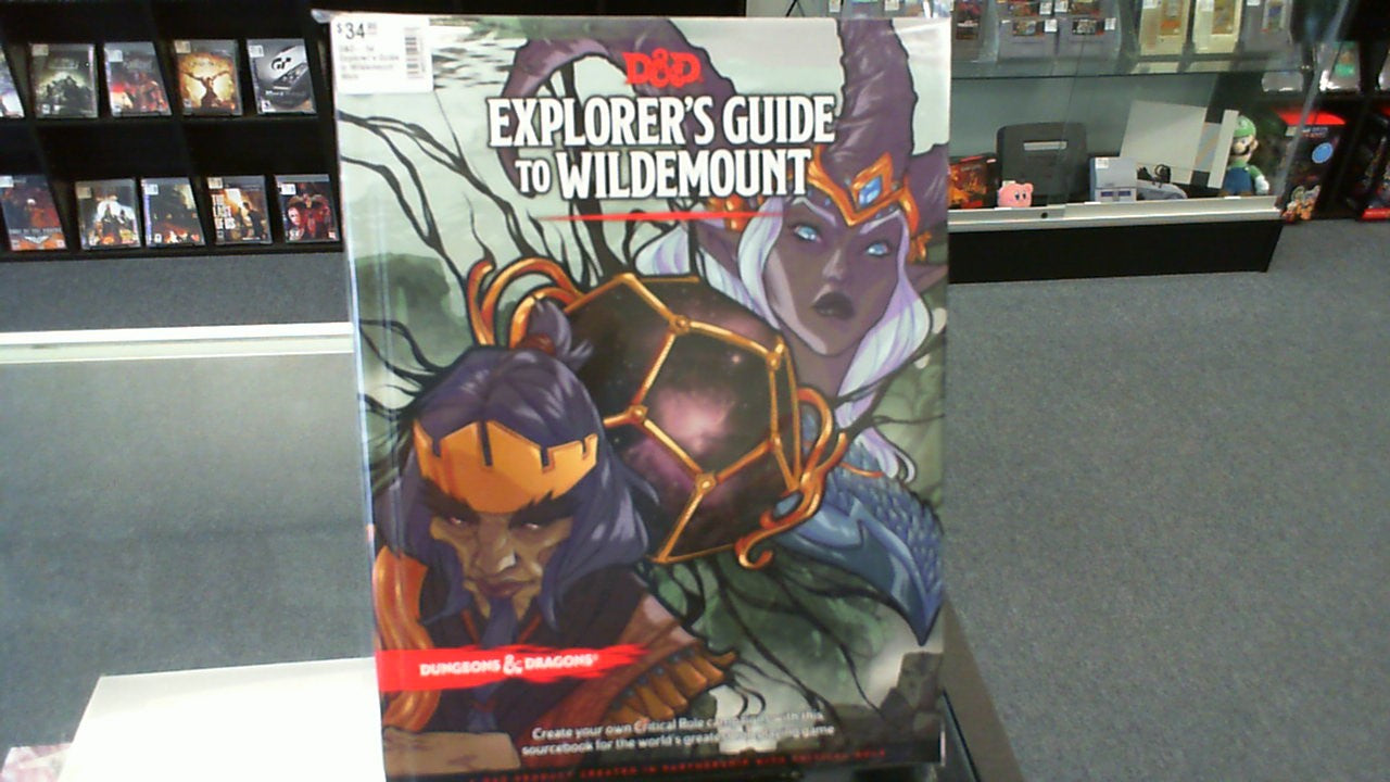 D&D- 5e Explorer's Guide to Wildemount- Wotc