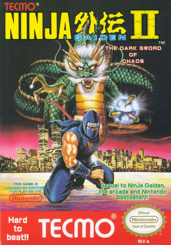 Ninja Gaiden II The Dark Sword of Chaos (Loose Cartridge)
