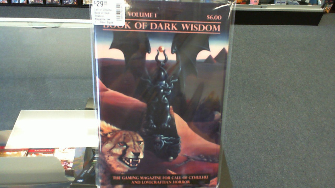 Call of Cthulhu- Book of Dark Wisdom Magazine Iss. 2- Elder Signs Press