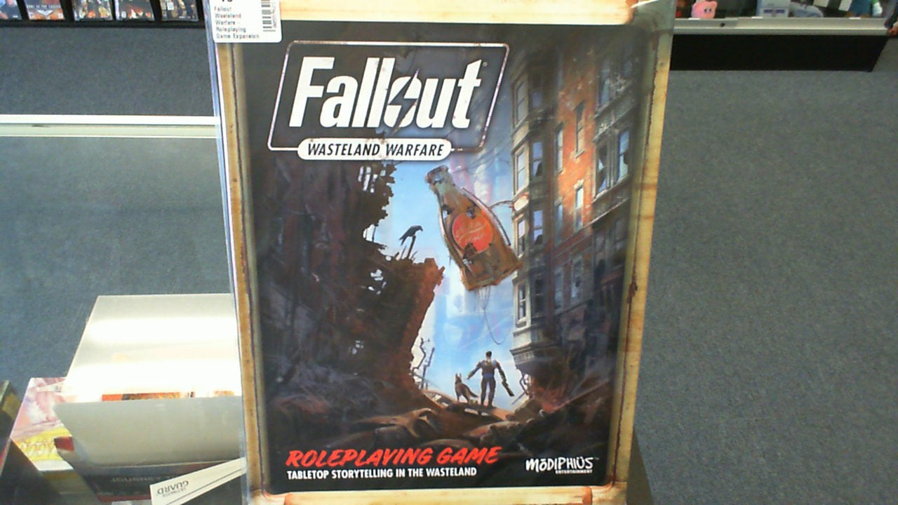 Fallout Wasteland Warfare- Roleplaying Game Expansion Book- Modiphius