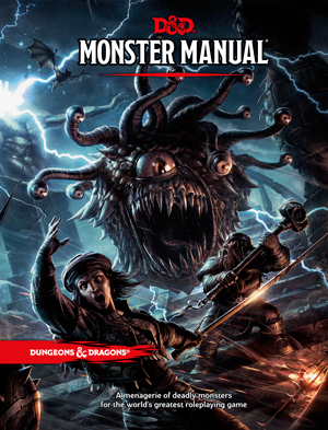 Dungeon's and Dragons 5th Edition: Monster Manual 5th Edition