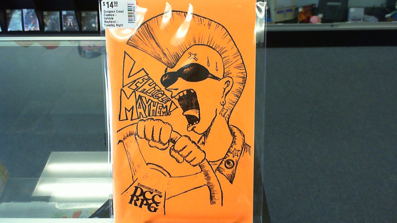 Dungeon Crawl Classics- Vehicle Mayhem!- Tuesday Night Fiend Club