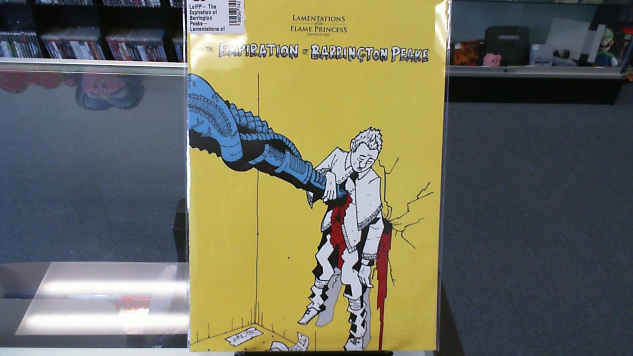 LotFP- The Expiration of Barrington Peake- Lamentations of the Flame Princess Publishing