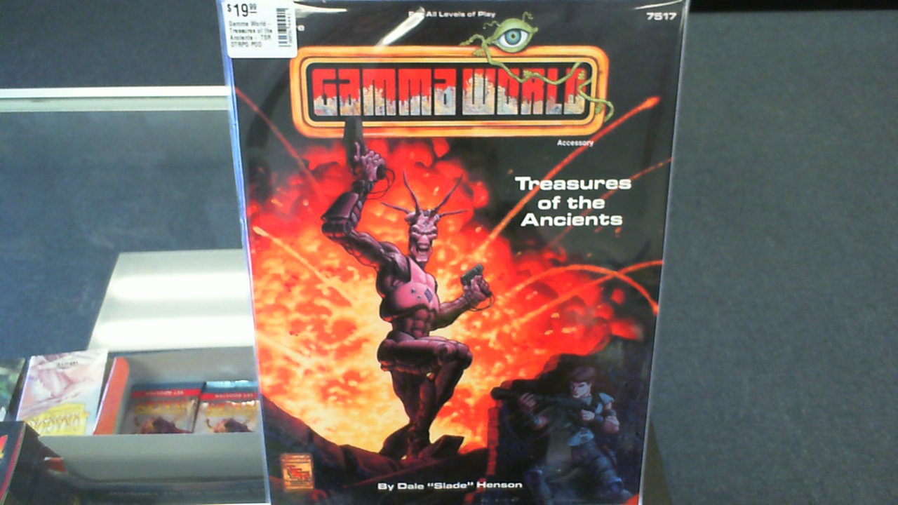 Gamma World- Treasures of the Ancients- TSR DTRPG POD