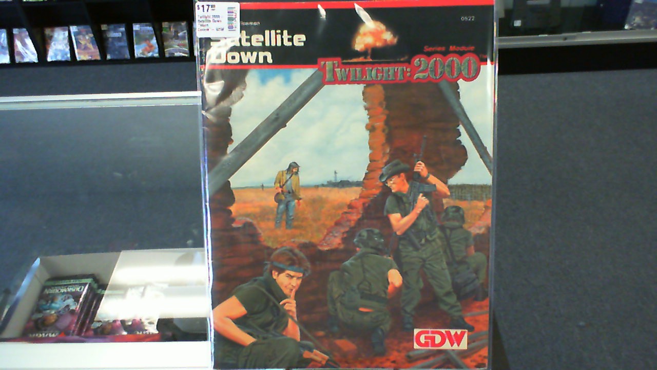 Twilight 2000- Satellite Down *Worn Covers*- GDW