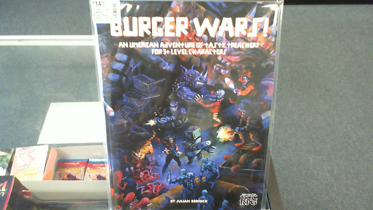 Dungeon Crawl Classics- Burger Wars!- Shield of Faith Studios