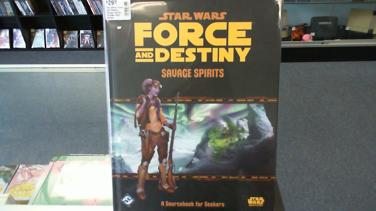 Star Wars: Force and Destiny- Savage Spirits- Fantasy Flight Games