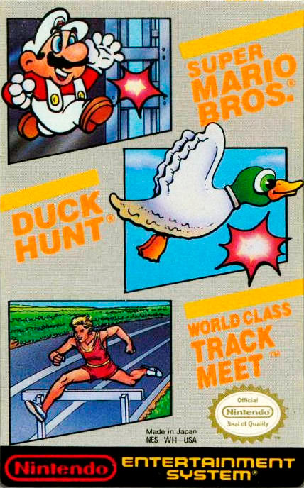 Super Mario Bros Duck Hunt World Class Track Meet (Loose Cartridge)