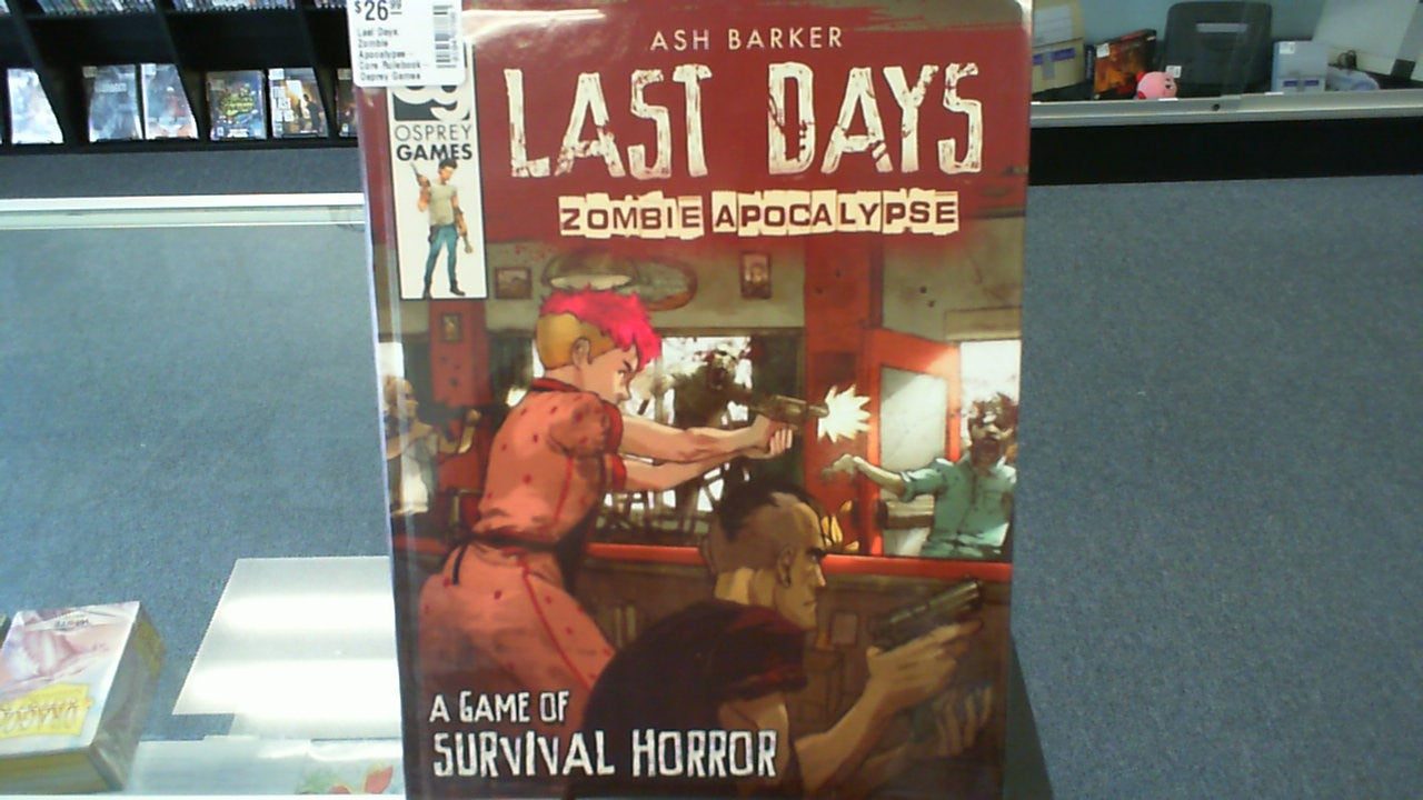 Last Days: Zombie Apocalypse- Core Rulebook- Osprey Games